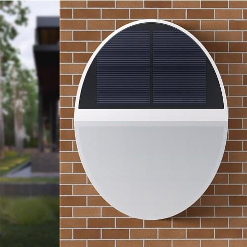 Solar Waterproof Wall Light 48 LED Radar Human Body Induction Solar Wall Lamp for Garden Patio Deck Fence