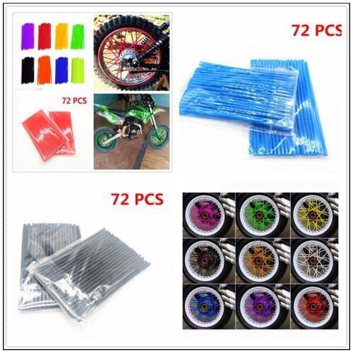For YAMAHA WR250R X SEROW225 250 TTR125 L E TTR250Motorcycle Motorcross Pitbike dirtbike Wheel Spoke Cover Rim Protector Wrap