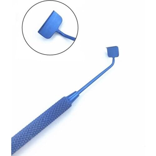 1pcs Titanium Buratto flap protector during Ophthalmic laser surgical instruments
