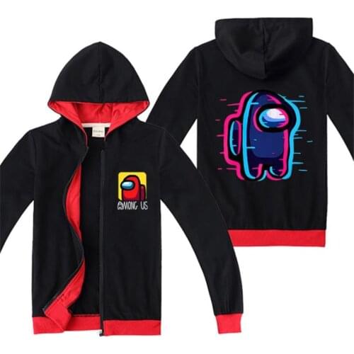 Disney in the spring and autumn 202 cartoon design Among Us children cuhk childrens wear a jacket