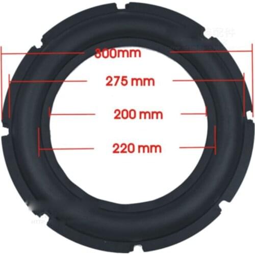 1pcs 12" inch Bullous Speaker rubber edge Speaker surround repair parts