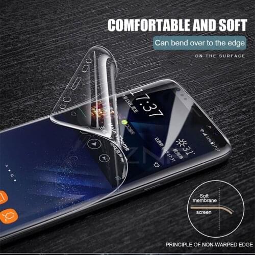 Full Screen Mobile Phone Protection Water Gel Film For Samsung S7 S8 S10 Plus Note8 9 10 samsung galaxy note 20 ultra