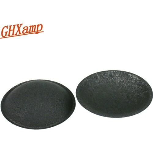 GHXAMP 55mm Speaker Dust Cap Pure Cloth Loudspeaker Cover Woofer Coaxial Speaker Repair Parts Soft Breathable Dust Cap 2PCS