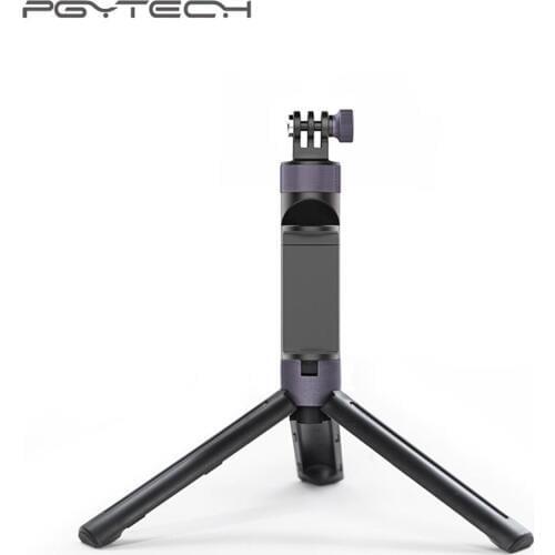 PGYTECH Osmo Pocket Selfie Stick Hand Grip&amp Tripod for nsta360 ONE X for Gopro Hero8 7 6 5 4/Xiaomi Yi 4k Action Accessories