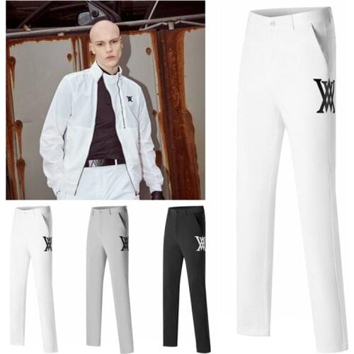 Golf pants mens 2021 new breathable dry elastic pants