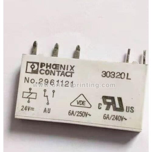 No.2961121 Phoenix Contact 30320L 24V DC Coil For Kba Printing Machine