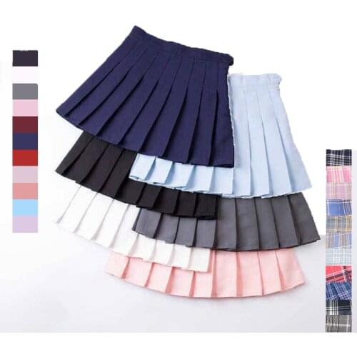 Pleated Skirts Summer Sports Fitness Tennis Skirt Women Fashion Cute Elegant Tennis Skirt Pleated