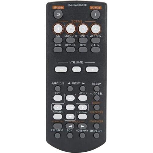 RAV28 WJ40970 EU Remote Control for YAMAHA Home Amplifier AV Receiver HTR-6030 RX-V361 RAV34 RAV250 RX-V365 HTIB-680