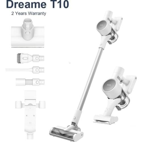 Dreame T10 Handheld Wireless Vacuum Cleaner 2 in 1 Wall Mount 20kPa Cordless Cyclone Filter Dust Collector floor Carpet Cleaner