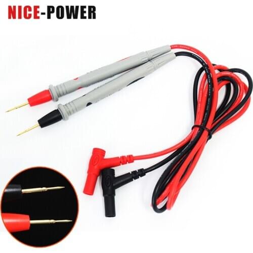 1000V 20A Silicone wire Universal Probe Test Leads Pin for Digital Multimeter Needle Tip Multi Meter Tester Probe