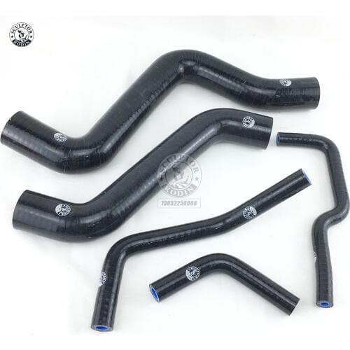 Silicone Radiator hose For FIAT COUPE 2.0 16V GT TRUBO (5pcs) RED/BLUE/BLACK