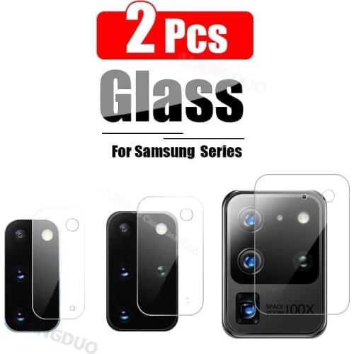 2PCS camera lens glass for samsung galaxy S20 FE Plus note 20 Ultra S21 plus A12 A11 A21s M31s A51 A71 A50 A70 rear camera glass