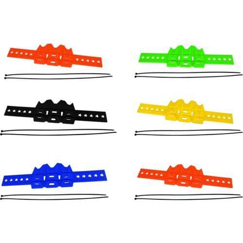 Motorcycle Exhaust Muffler Heat Resistant Protector With Locking Ties Black Reduces Temperature & Vibration Breakdown