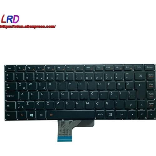 TR Turkish Backlit Keyboard for Lenovo Ideapad U430 U430P U430T Touch Laptop 25211735 25211674 25211613