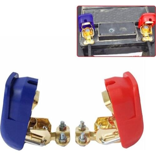 Universele 1 Paar 12V Quick Release Batterij Terminals Klemmen voor Auto Caravan Boot Motorfiets Auto-styling Auto Accessoires