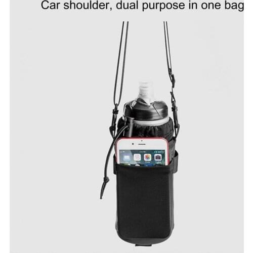 Bicycle water bottle bag 600D Oxford cloth thermal insulation and cold storage portable sports bottle jacket Bicycle Accessories