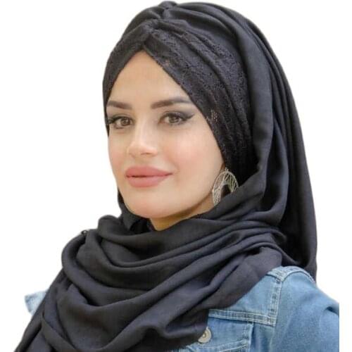 Women Shine Silver Gold Knot Twist Turban Headbands Cap Autumn Winter Warm Hats Casual Streetwear Female Muslim Indian Hat