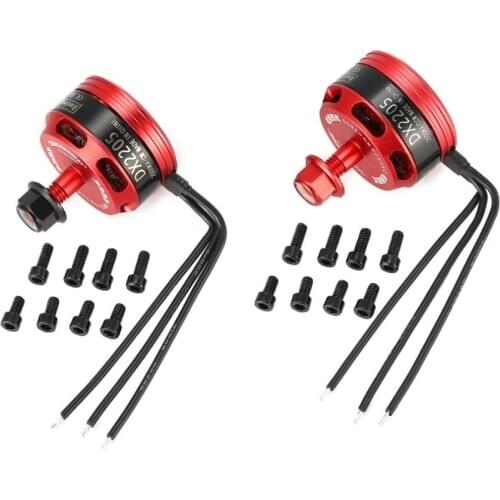 2Pcs/4Pcs DX2205 2205 2600KV 2-4S CW/CCW Brushless Motor for QAV250 Wizard X220 280 RC FPV Drone Airplane Helicopter Multicopter