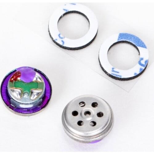 7.8mm Titanium Film In Ear IE800 DIY Speaker Unit HiFi Earphones DIY 32 Ohm