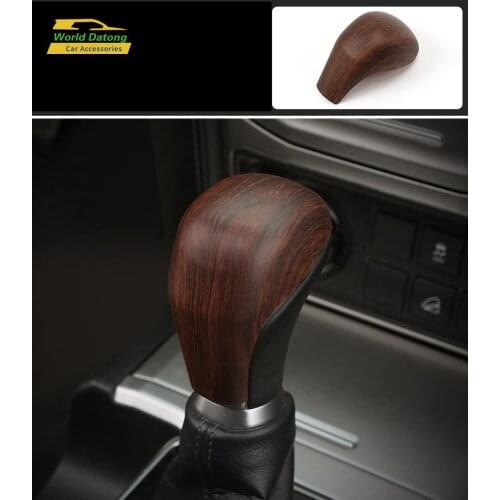 Car Gear Shift Head Cover Trim Automatic Transmission Accessories For Toyota Land Cruiser 150 Prado LC150 FJ150 2018