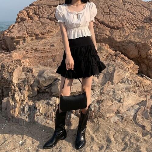 Женские юбки в складку BADAWEN China At AliExpress