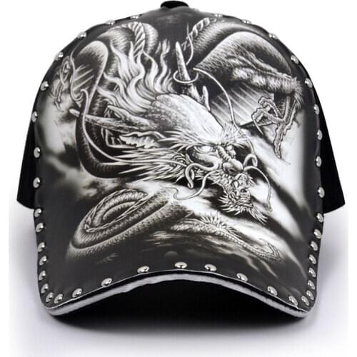 Tattoo Dragon Casual Baseball Cap Original Illustrations Wild Caps Unisex Men Outdoor Autumn Spring Sport Uv50+ Sun Hats