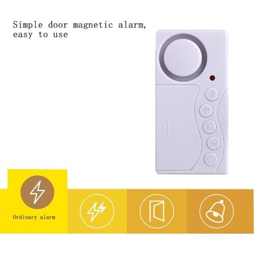 Household Independent Safety Magnetic Sensor Wireless Home Door Window Entry Burglar Alarm Security Alarm