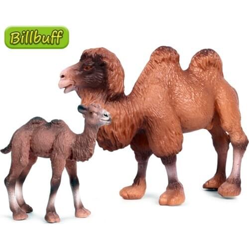 DIY Simulation Wild Animal PVC Desert Camel Model Action Figure Collection Miniature Cognition Educational Toy for Children Gift