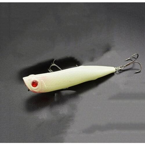 Artificial Luminous Popper Floating Wobbler High Quality Fishing Lure Hard Bait 18g/108mm Anti-Corrosion Plastic Fishing Bait