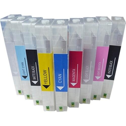 Wholesale Empty Refill Ink Cartridge With Chip 700ML For SureColor P6080 P8080 P7080 P908 Printer Integrated Cartridge Refilable