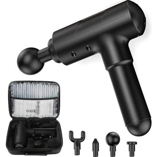 Massage Gun Cordless Rechargeable Muscle Stimulator Deep Tissue Massager Body Relaxation Slimming Shaping Pain Relief