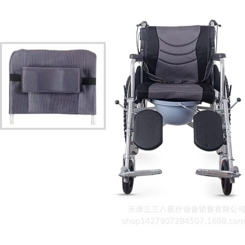 Wheelchair multi functional wheelchair for the elderly with toilet can be used as a walking vehicle for the elderly