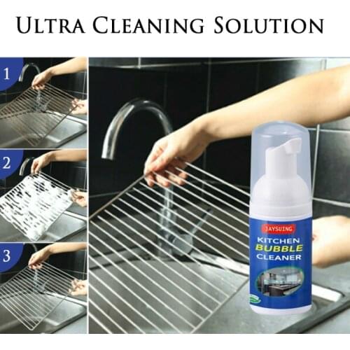 Multi Purpose Household Kitchen Bathroom Cleaning Foam Decontamination Cleaner 30ml Cleaning Bubble Spray Kitchen Accessories