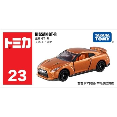 TOMY 1:64 NISSAN GT-R NO.23 Simulation Model Car