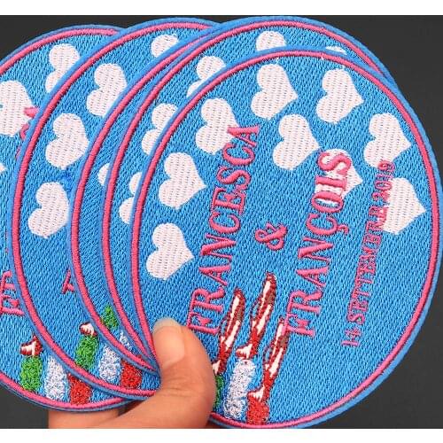 Blue Sky Airplane Embroidery Patches Iron On Caroon Aircraft Stickers DIY Sewing Kids Garments Bags Hats Shoes Decor Appliques