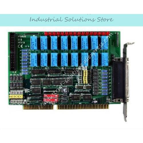 Original P16R16DIO ICP DAS Card 16 Way Isolated Digital Input/relay Output Card 100% Tested Perfect Quality