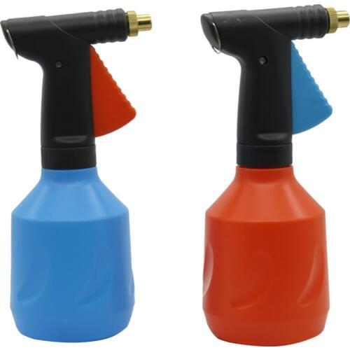 680ML Adjustable Hand Pressure Plastic Trigger Sprayer Copper Nozzles Air Compression Manual Spray Bottle 1 Pcs