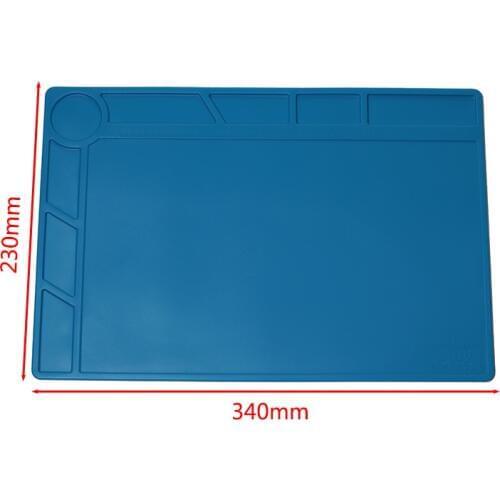 S-120 Heat-resistant Silicone Pad Repair Mat Heat Insulation Maintenance Platform For BGA Soldering Station Repair Tools