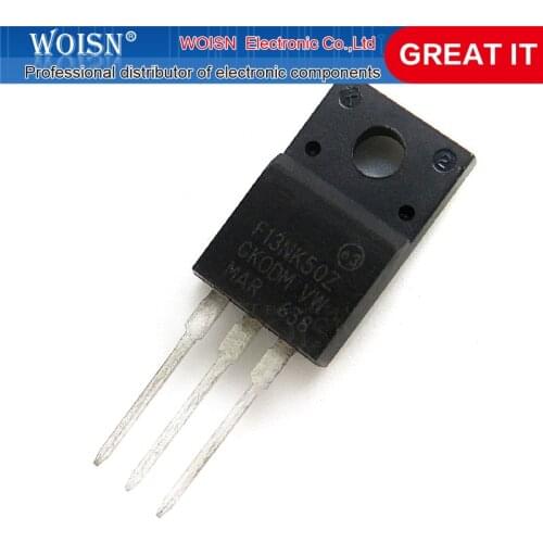 1pcs/lot F13NK50Z 13NK50 TO-220F In Stock