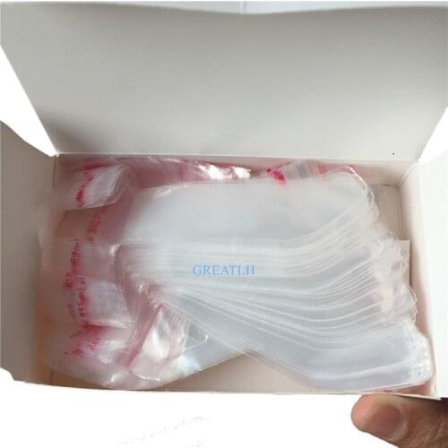 200pcs/box Dental Material Disposable LED Light Curing tip Plastic Covers Protective Sleeves