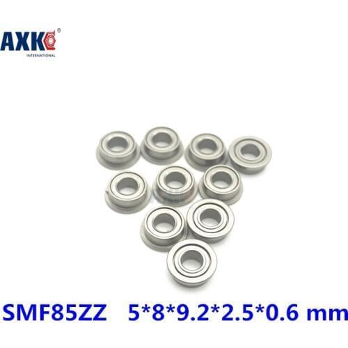 2021 Thrust Bearing 500pcs Free Shipping Sus440c Environmental Corrosion Resistant Flanged Bearings Smf85zz 5*8*9.2*2.5*0.6 Mm