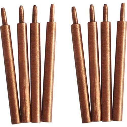 Promotion! 8PCS Welding Needle Aluminum Oxide 3mm Eccentric Rod Welding Machine Welding Pen Brazing Battery Nickel Plate