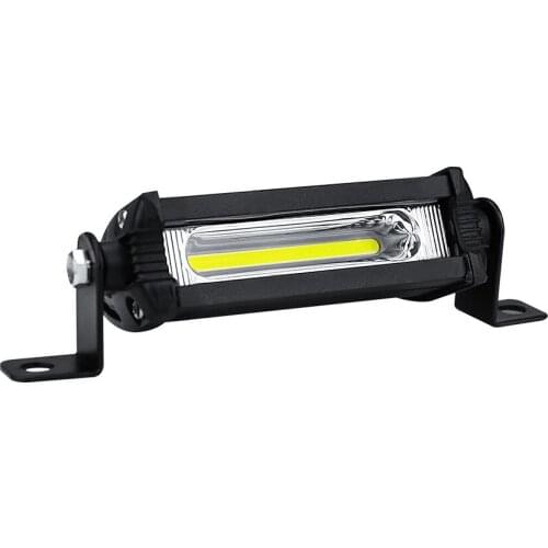 Car LED work light Mini single row COB 9W modified daytime running light Motorcycle auxiliary light