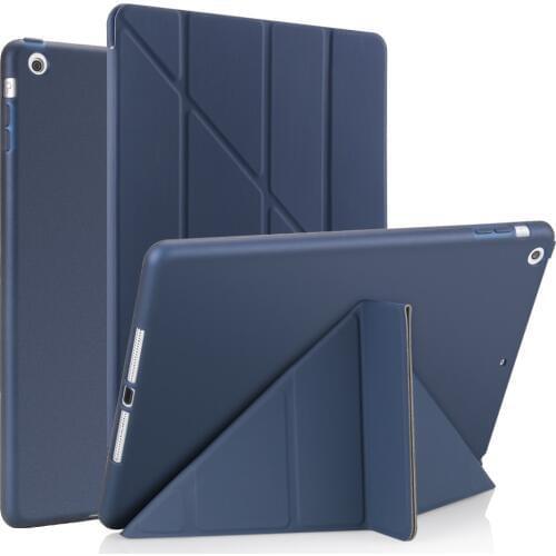 Case for ipad mini 5 2019 7.9" ipad Ultra Thin Leather Stand Soft Back 6 fold Flip Smart Cover for apple iPad mini 4 Table Case