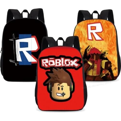 Robloxs Backpacks Kids School Bags Student Preppy Book Bag Men Anime Backpack Child Cartoon Knapsack Boy Rucksack Birthday Gift
