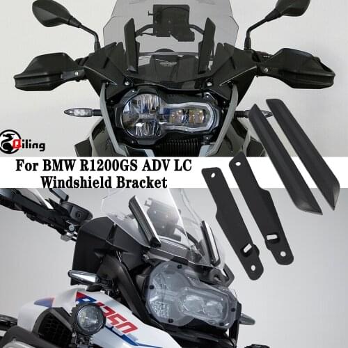 For BMW R1200GS LC Adventure 2013 - 2018 Motorcycle Windshield WindScreen Trim Bracket Holder Strip R 1200 GS R1200 GS ADV