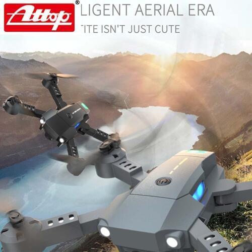 ATTOP X-PACK 10 Mini RC Drone 2,4G 4CH 6-Axis Gyro 3D-Flip modo sin cabeza una tecla de retorno Quadcopter RC helicóptero de jug