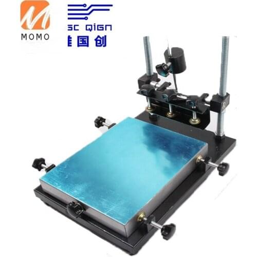 Desktop Manual HWGC LED Circuit Board PCB Printing Machine Solder Paste Stencil Printer