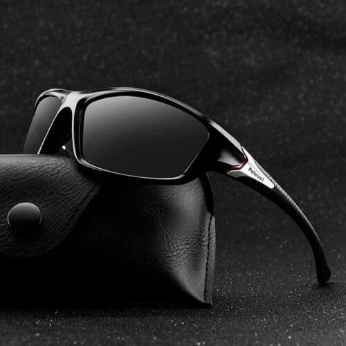 2021 new Polarized Sunglasses Mens Driving Sunglasses Mens Sports Brand Luxury Mirror Shadow Oculos