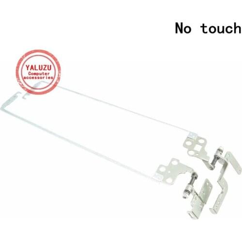 YALUZU NEW for Lenovo ideapad 500-15ACZ LCD Screen Hinge Left+Right Laptop hinges No Touch AM1BJ000400 AM1BJ000300 5H50J23638
